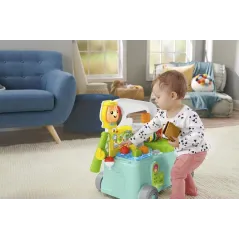 FISHER-PRICE UCZ SIĘ I ŚMIEJ WESOŁY KAMPER MALUCHA 3 POZIOMY NAUKI 9-36 MIESIĘCY