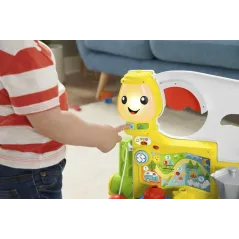 FISHER-PRICE UCZ SIĘ I ŚMIEJ WESOŁY KAMPER MALUCHA 3 POZIOMY NAUKI 9-36 MIESIĘCY