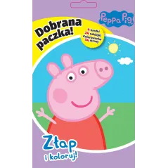 ŚWINKA PEPPA. DOBRANA PACZKA. ZŁAP I KOLORUJ! - Media Service Zawada
