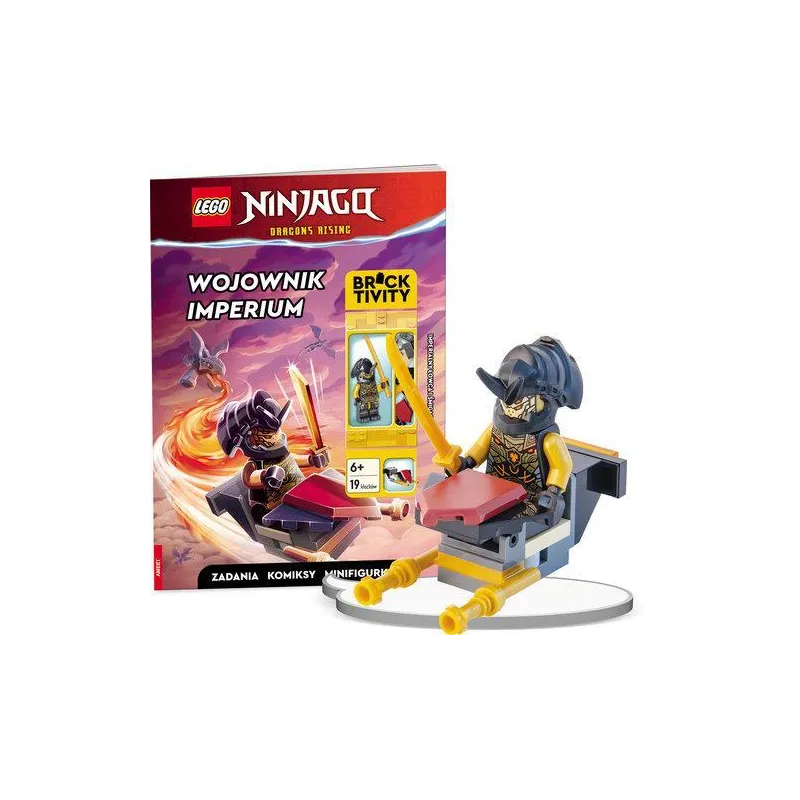 LEGO NINJAGO DRAGONS RISING. WOJOWNIK IMPERIUM 6+