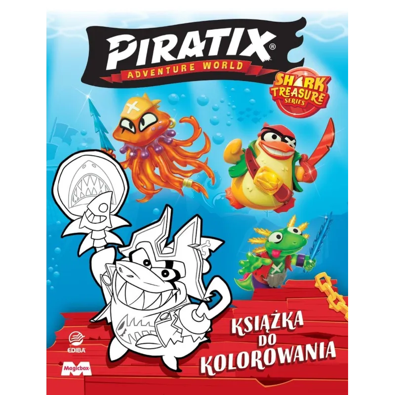 PIRATIX. KSIĄŻKA DO KOLOROWANIA