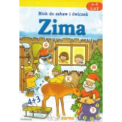 Zima. Blok do zabaw i ćwiczeń. 68 lat. Praca Zbiorowa