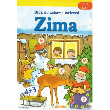 Zima. Blok do zabaw i ćwiczeń. 68 lat. Praca Zbiorowa