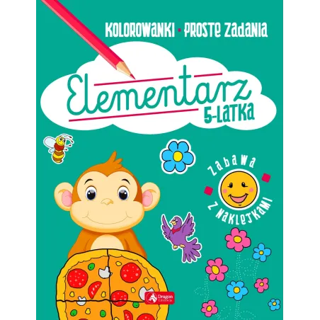 ELEMENTARZ 5-LATKA ZABAWA Z NAKLEJKAMI 