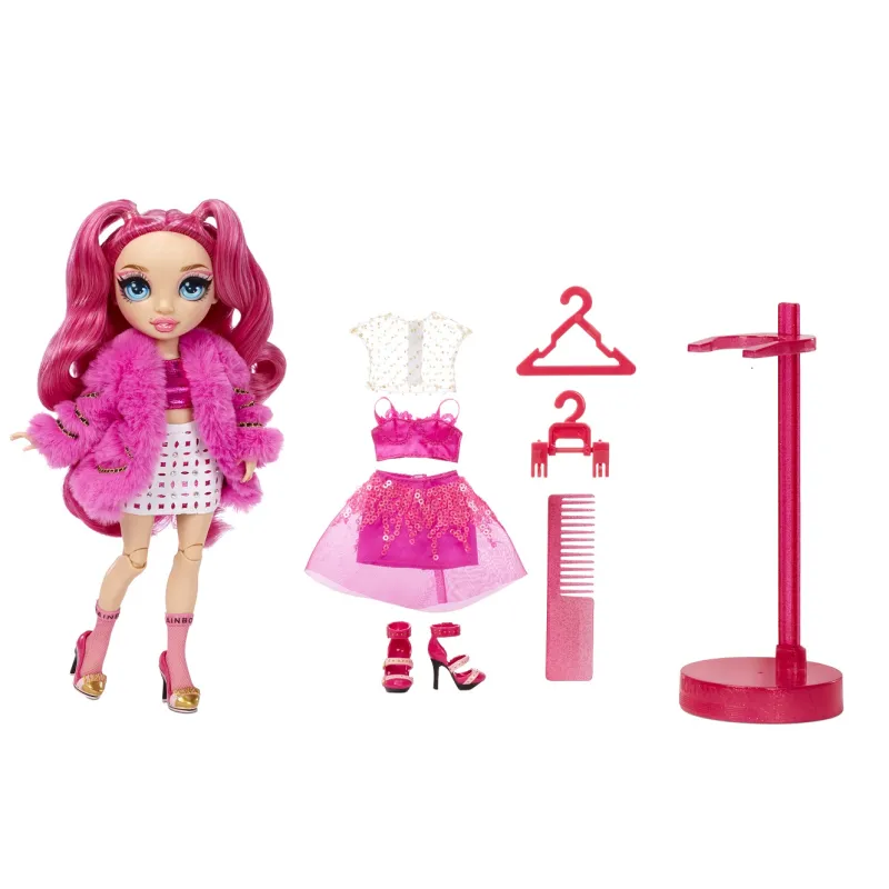 LALKA STELLA MONROE DOLL- FUCHSIA RAINBOW HIGH FASHION 6+ - MGA Entertainment LTD