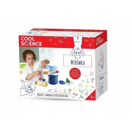 WIRÓWKA COOL SCIENCE NAUKA I ZABAWA DLA PRZEDSZKOLAKA 3+ - Tm Toys