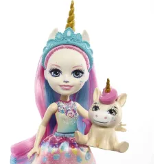 ENCHANTIMALS KRÓLEWSCY PRZYJACIELE ZESTAW 5 LALEK ZE ZWIERZĄTKAMI 4+