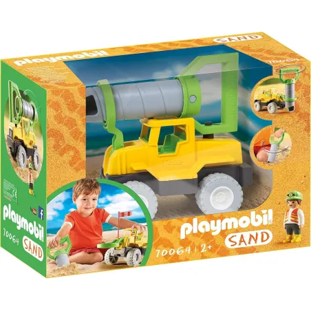Auto Z Wiertłem Do Piasku Dla Dzieci Playmobil 70064 Sand 2+ Ii Gatunek