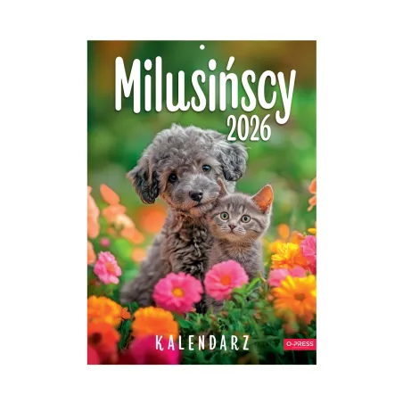 Kalendarz 2026 Milusińscy A4 Ścienny
