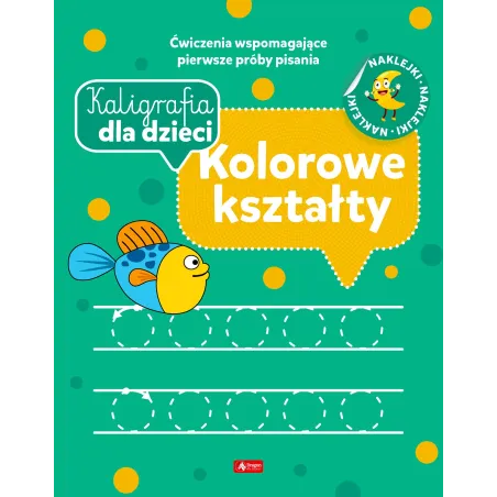 Kaligrafia Dla Dzieci. Kolorowe Kształty