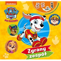 PSI PATROL ZGRANY ZESPÓŁ OPOWIADANIA Z NAKLEJKAMI - Media Service Zawada