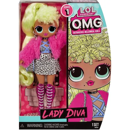 L.o.l. Surprise! O.m.g. Lady Diva Lalka Modowa Core Series 1