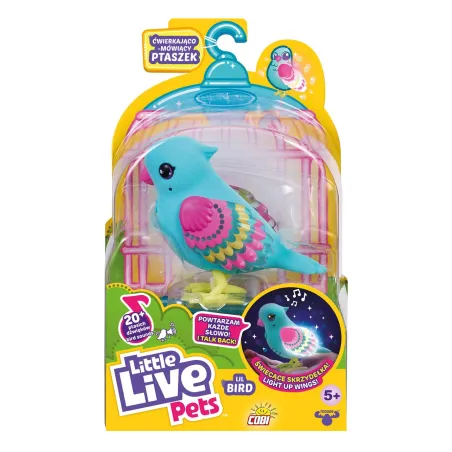 Ćwierkająco-Mówiący Ptaszek Little Live Pets Cobi 5+