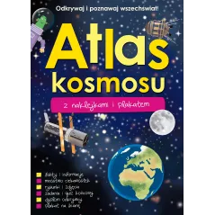 ATLAS KOSMOSU Z NAKLEJKAMI I PLAKATEM