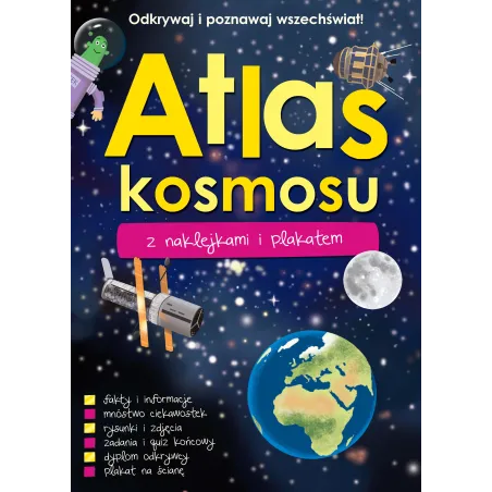 Atlas Kosmosu Z Naklejkami I Plakatem
