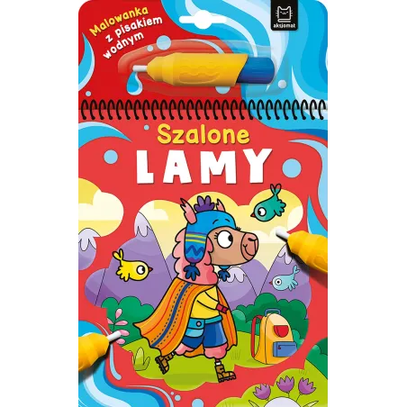 Szalone Lamy. Malowanka Z Pisakiem Wodnym
