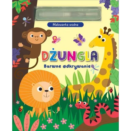 Dżungla. Barwne Odkrywanie. Malowanka Woda