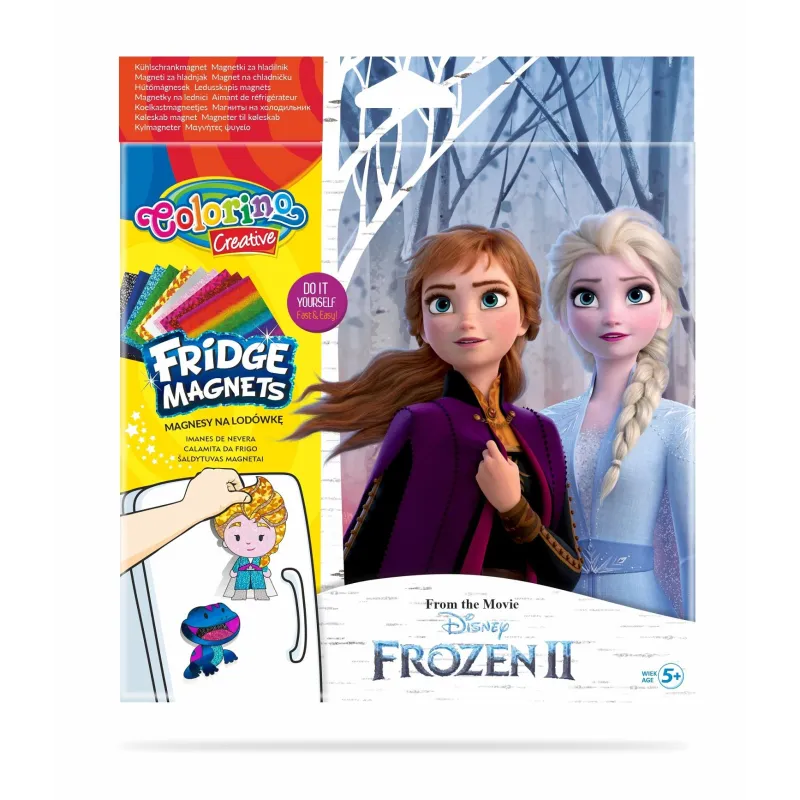MAGNES NA LODÓWKĘ DISNEY KRAINA LODU ZESTAW KREATYWNY 5+