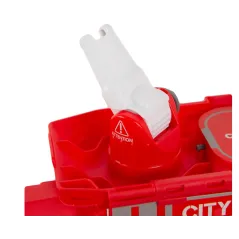 CIĘŻARÓWKA STRAŻACKA DO SKRĘCANIA ZESTAW 103 ELEMENTY SMIKI 3+