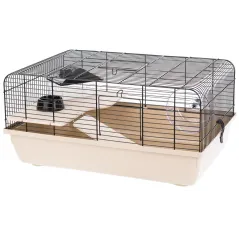 KLATKA DLA CHOMIKA REX I Z WYPOSAŻENIEM 58×38×29 CM