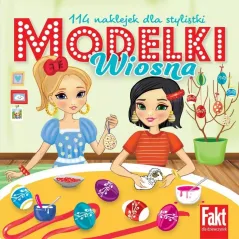 WIOSNA. MODELKI. 114 NAKLEJEK DLA STYLISTKI