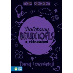 FIOLETOWY BRUDNOPIS Z RÓŻNOŚCIAMI 9+ - Zielona Sowa