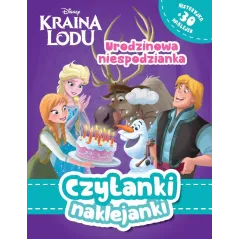 URODZINOWA NIESPODZIANKA DISNEY KRAINA LODU CZYTANKI NAKLEJANKI - Olesiejuk