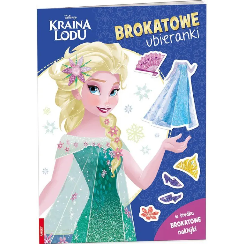 DISNEY KRAINA LODU. BROKATOWE UBIERANKI