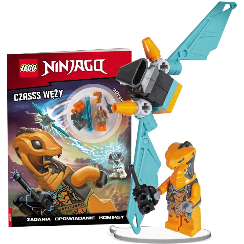 LEGO NINJAGO CZASSS WĘŻY + FIGURKA 6+ - Ameet