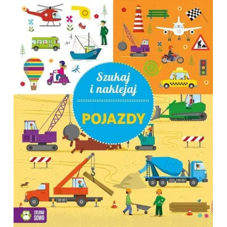 Pojazdy Książeczka Z Naklejkami