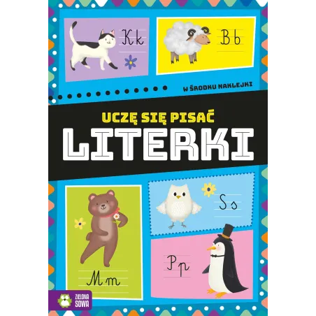 Literki. Uczę Się Pisać. Książeczka Z Naklejkami