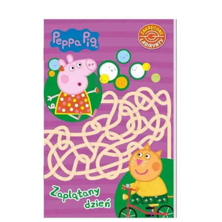 ŚWINKA PEPPA. ZAKRĘCONY DZIEŃ. ZAPLĄTANE LABIRYNTY