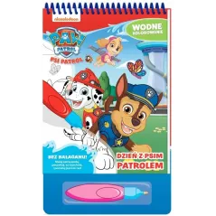 PSI PATROL. DZIEŃ Z PSIM PATROLEM. WODNE KOLOROWANIE