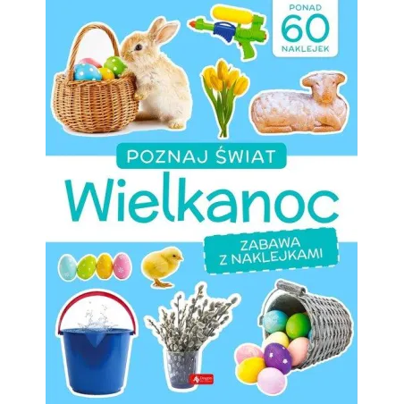 POZNAJ ŚWIAT WIELKANOC ZABAWA Z NAKLEJKAMI - Dragon