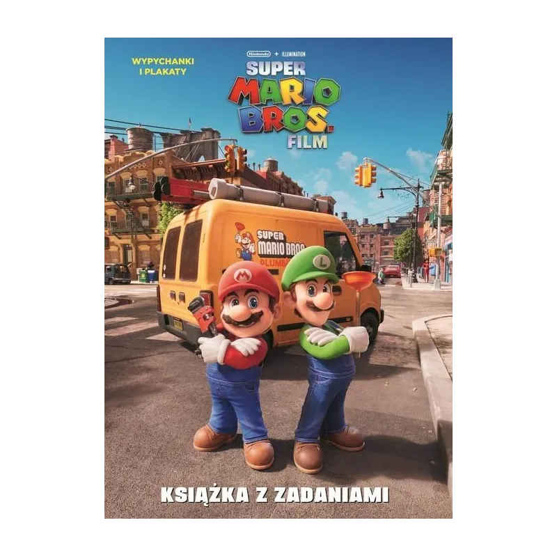 SUPER MARIO BROS. KSIĄŻKA Z ZADANIAMI