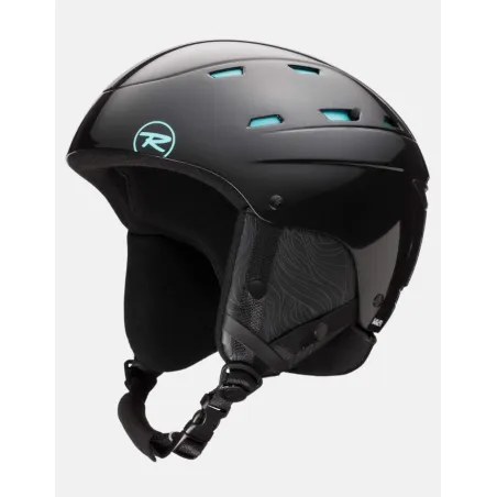 KASK NARCIARSKI ROSSIGNOL REPLY IMPACTS W DAMSKI CZARNY M/L (54–58 CM)