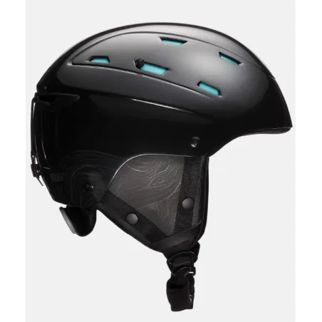 Kask Narciarski Rossignol Reply Impacts W Damski Czarny M/L (54–58 Cm)