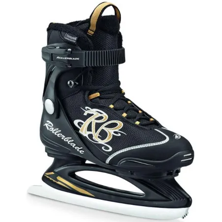 Łyżwy Czarno-Złote Rozmiar 40 Rollerblade Spark Ice W