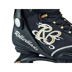 ŁYŻWY CZARNO-ZŁOTE ROZMIAR 37 ROLLERBLADE SPARK ICE W - Rollerblade