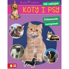 KOTY I PSY NAUKA I ZABAWA 6+ - Zielona Sowa