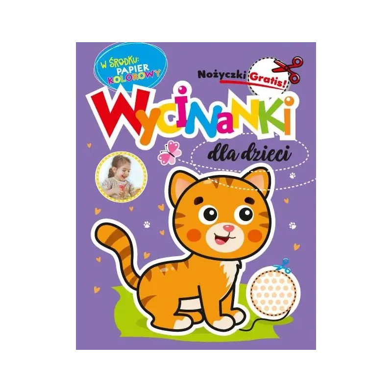 WYCINANKI DLA DZIECI + NOŻYCZKI