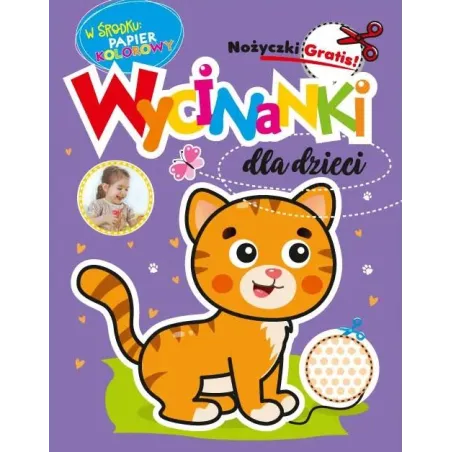 WYCINANKI DLA DZIECI + NOŻYCZKI