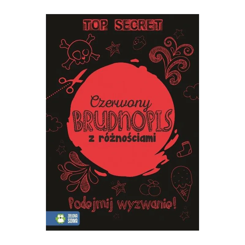 PODEJMIJ WYZWANIE! CZERWONY BRUDNOPIS Z RÓŻNOŚCIAMI 9+ - Zielona Sowa