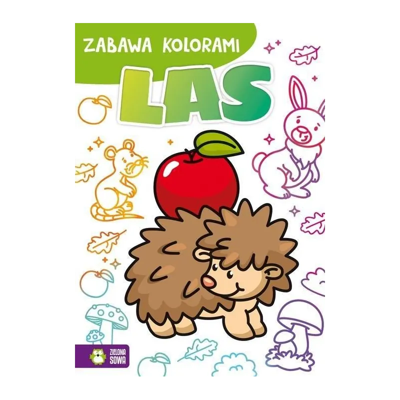 ZABAWA KOLORAMI LAS 4+ - Zielona Sowa