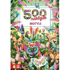 MOTYLE. 500 NAKLEJEK 6+ - Zielona Sowa