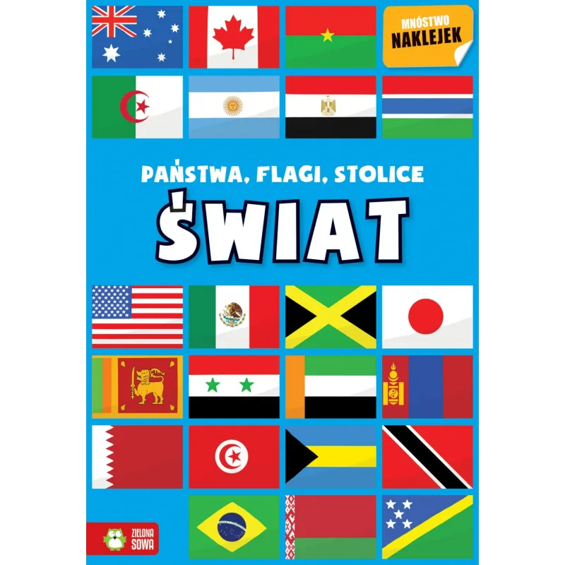 PAŃSTWA FLAGI STOLICE ŚWIAT 6+ - Zielona Sowa