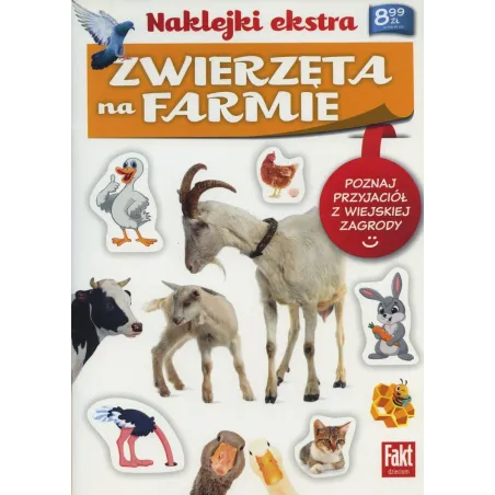 Zwierzęta Na Farmie. Książeczka Z Naklejkami