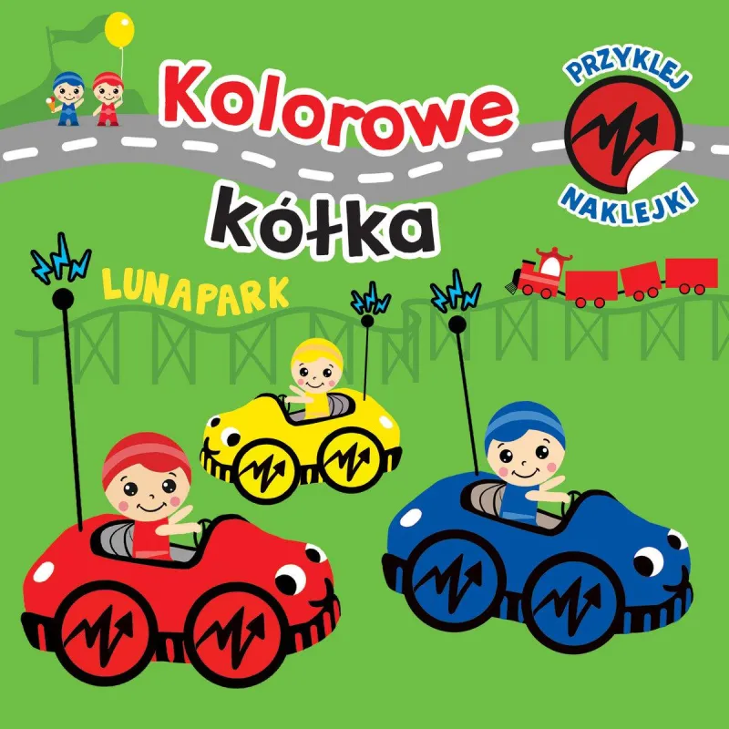 KOLOROWE KÓŁKA LUNAPARK - Olesiejuk