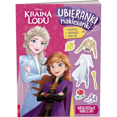 Kraina Lodu Ubieranki Naklejanki