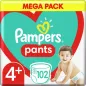 Pieluchomajtki Pampers Pants Rozmiar 4+ 9-15 Kg 102 Szt.